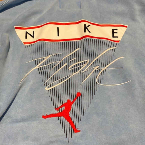 Blue Air Jordan hoodie - Picture 4 of 5